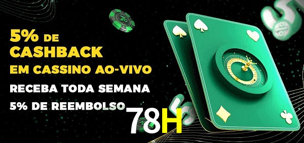Promoções do cassino ao Vivo 78H